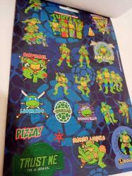Ninja Kaplumbağalar 200 sticker set / Ninja Turtles TMNT