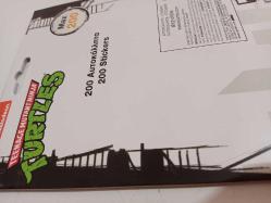 Ninja Kaplumbağalar 200 sticker set / Ninja Turtles TMNT