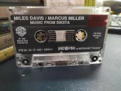 MILES DAVIS & MARCUS MILLER - MUSIC FROM SIESTA - KASET [kırmızı bandrol]