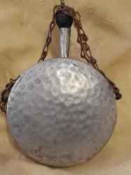 Barutluk,  Osmanlı Dönemi Avcı Çakmaklı TÜFEK Barutluğu. 10 x12,5 cm.