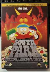 THE CRITICALLY ACCLAIMED FULL LENGTH FEATURE FILM - SOUTH PARK BIGGER LONGER & UNCUT - WARNER HOME VIDEO 2000 -  DİKKAT!!! TÜRKÇE DUBLAJ YOKTUR AMA TÜRKÇE ALTYAZI SEÇENEĞİ VARDIR...