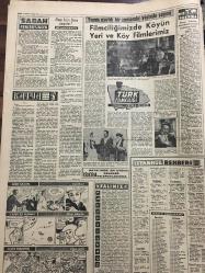 YENİ SABAH GAZETESİ 7 MAYIS 1961 YIL :24 SAYI :7956--Alican a göre CHP seçim kazanamaz --Bir inkılap aleyhtarı bir polisi bıçakladı ---Kruşçef ,Shepard ın başarısını küçümsedi ---Yüzbin Yahudi nasıl öldürülmüş --Tulga ,Polisler lise mezunu olacak dedi --V.Cephesi davasında tanıklar dinlendi --Gürsel ,dört bakandan izahat aldı --O.Bölükbaşı istifa etmeyi düşünmüyor ---Beş bin lira cepte !: Siyavuşgil --Filmciliğimiz de köyün yeri ve köy filmlerimiz ---9 Kabadayı gece yarısı  Kasımpaşa yı altüst etti ---Sinema :Romeo ve Juliet ,Deniz Kurdu ,Yıldırım Harbi ,---Marmara Bölgesin Yapak Müstahsili Sıkıntı İçinde----Lider Fenerbahçe ,K.Yaka engelini de aştı :3-1--Basketbol da İsrail e de mağlup olduk :57-50--Puppo Sandro Norveç Futbolunu Tetkik Edecek ---D.Spor-İzmirsporla berabere kaldı :1-1--Milli ligde bugün beş maç var --A.Gücü A.Ordu yu 3-0 yendi --İ.Spor:2 Altay :0--Tenis de ilk gün 2-0 mağlubuz --464 İstimlak alacaklısı parasını aldı --CENTO Gümrük Eksperleri Toplanıyor ---