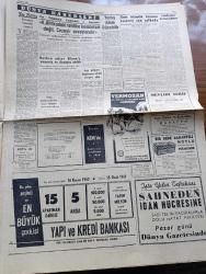 Cumhuriyet Gazetesi - 30 Ekim 1960 - Ankara Üniversitesi Rektörü Suut Kemal Yetkin De İstifa Etti - Yanlış Adım Düzeltilir Yazan Nadir Nadi Köşe Yazısı - Cumhuriyet Bayramı Heyecanla Kutlandı - Milli Birlik Komitesi Üyelerinin Dün Gece Yaptıkları Basın Toplantısı - Vatan Caddesinde Büyük Bir Geçit Resmi Yapıldı - Bebek Davasının Duruşması Yarın Yassıadada Başlıyor - Sabah Şarkısı Yazan Taylor Caldwell Yazı Dizisi - Kuzey Afrika'daki Tehlike Komünizm Değil Cezayir Savaşlarıdır - Başkan Adayı Nixon'a Yumurta Ve Domates Atıldı - Mutlu Akümülatör - Haftanın Şakaları Nikah Çiçeği Yazan Burhan Felek - Profesör Nümbüs'ün Maceraları Çizgi Roman - İstanbul Radyosu Programı - Kıbrıs Türk Kurumları Federasyonu Başkanı Rauf Denktaş İstifa Etti - CENTO Kültür Semineri - Basketbolda Darüşşafaka 56 Modaspor 56 - Beş Klüp Müsabakadan Çekildiler Boks Şampiyonası Yapılmayacak Mı - Galatasaray 3 Karagümrük 0- Yelken Sezonu Dün Kapandı -  Profilo Demir Fabrikası - Fenerbahçe 0 Beykoz 0