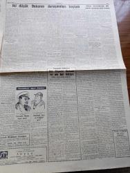 Cumhuriyet Gazetesi - 9 Kasım 1960 - Amerikan Seçimlerinin İlk Neticeleri Cumhuriyet Partisi Adayı Nixon İlk Anlarda İlerde - İki Düşük Bakan Zeyyat Mandalinci İle Hayrettin Erkmen'in Duruşmaları Başladı - Kocasının Vasiyeti Üzerine Konya Ereğlisinden Dün Yassıada'ya Gelen Köylü Kadın -  Cemal Gürsel Robert Kolejinde Okulun Müdürü Eski Devlet Bakanı Şefik İnan Tarafından Karşılandı Fotoğraf - Köylünün Borç Tutarı 1.256.865.406 Lira - Nüfusumuz 26.802.000 - Ankara Üniversitesinin Dün Yapılan Açılışında İsmet İnönü Bir Konuşma Yaptı - Orgeneral Cemal Gürsel Dün Sabah Zonguldak'tan Döndü - Yassıada İntibaları Yazan Cevat Fehmi Başkut - Sabah Şarkısı Yazan Taylor Caldwell Yazı Dizisi - İtalyan Mahalli Seçimlerinin İlk Neticeleri Dün Belli Oldu -  Şampiyon Kulüplerin Büyük Maçı Real Madrid Barcelona Bu Gece Karşılaşıyor - Resimli Roman Başkasının Günahı Çizen Yves Sayol - A Milli Namzetler Rostov İle Oynuyor - Beşiktaş'ın Reisi Hakkı Yeten Güven Önüt İçin Uğraşıyor