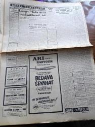 Cumhuriyet Gazetesi - 11 Mayıs 1962 - Siyasi Af  İle İlgili Çalışmalar CHP'yi Karıştırdı - Genç CHP Mebusları Aftan Önce Milli Davaların Hallini İstiyorlar - Arif Ertunga - Şükrü Koç - Anayasa Mahkemesinin Üniversiteliler Adayları Dün Meclisce De Reddedildi - Mardinli Gençler İsmet İnönü İle Görüştüler - Hollywood'u Titreten Küçük Boylu Kadın Avukat Mrs. Ann Stein İstanbul'da - İşçi İstanbul'da Miting Yapmaktan Vazgeçti - 14 ler 27 Mayıs'ta Romada Toplantı Yapmak Üzere Yıllık İzinlerini Aldılar - İstanbul'da Seyyar Saz Heyeti -  Taksim Azapkapı Yolu İçin Kararı Hükümet Verecek - Son Macera Yazan Maurice Dekobra Yazı Dizisi - İlhan Selçuk Köşe Yazısı - Gelecek Yıl Halka Kok Kömürü Verilmeyecek - Kennedy Berlin İhtilafı Fazla Büyütülmemeli - İğneler Yazan Adalet Cimcoz - Bay Oscar Karikatür - Jane'in Kızı Çizgi Roman - Profesör Nimbüs'ün Maceraları Çizgi Roman - Resimli Roman Melun Kız Çizen Yves Sayol - Fenerbahçe Beykoz'dan İki Puanı Güç Aldı - Stoke City Bu Gece Galatasaray Maçı