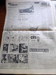 Cumhuriyet Gazetesi - 23 Eylül 1962 - Hastalık Ve Belirtileri Yazan Nadir Nadi Köşe Yazısı - İsmet İnönü CHP Liderliğinden Ve Kabineden İstifaya Dün Davet Edildi - Ferda Güley ve Avni Doğan Fotoğraf - Adalet Partisinin İktidara Gelmesi Planı 1 Günde Suya Düştü - Orta Tedrisatta Sınıf Geçme Usulü Değişiyor - Arjantin'de İç Savaş  Başladı- Tecavüz Olayları İçin İdam Cezası Kabul Edilmezse Kadınlarımız Erkeklere Oy Vermeyecekler - Malul Dul Ve Yetimlere Spor Toto'dan Prim Verilmesi İstendi - Döviz Stokumuz 95 Milyon 900 Bin Dolara Ulaştı - Yer Demir Gök Bakır Yazan Yaşar Kemal Yazı Dizisi - İlhan Selçuk Köşe Yazısı - 27 Mayıs ve Siyasi Rejimimizin Kaderi Yazan Hüseyin Naili Kubalı - Sovyetler Birliği Dışişleri Bakanı Andrei Gromiko Küba İçin Amerika'yı İtham Etti - Liberalizm Mi Sosyalizm Mi Yazan Niyazi Özak - Gecenin Ucundaki Işık Yazan Peride Celal Yazı Dizisi - Hollywood Filmciliği Çöküyor - Elizabeth Taylor Kleopatra Filminde Fotoğraf - Galatasaray Metin Oktay'ın Golüyle Galip