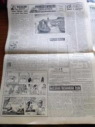 Cumhuriyet Gazetesi - 25 Eylül 1962 - Nasıl Çekilir Yazan Nadir Nadi Köşe Yazısı - Bağımsız Afyon Milletvekili Haluk Nurbaki Dün Mecliste Tahrikçileri Şiddetle İtham Etti - İsmet İnönü 79 Yaşında - Cumhuriyet Halk Partisi Ve Yeni Türkiye Partisi Grupları Kalkınma Planının Korunmasını Kabul Ettiler - Akdeniz Gemisinde Balo Muhteşem Oldu - Adnan Menderes'in Haksız İktisap Davasında Çıkarılan Olaylar Meclise Aksettirildi - Yassıada Mahkumu Üç Emniyet Mensubu Dün Tahliye Edildiler - Yer Demir Gök Bakır Yazan Yaşar Kemal Yazı Dizisi - İlhan Selçuk Köşe Yazısı - Nazenin Sektör Yazan Cemal Hüsnü Taray - 1962 1963 Yunus Nadi Armağanı Makale Yarışması Önce Disiplin Yazan Necla Polat  - Devlet Tiyatrosu 1962 63 Sanat Yılını 30 Eylül Gecesi Açıyor - Kralları Dize Getiren Donanma Yazan Amiral Afif Büyüktuğrul Resimleyen Münif Fehim - Balıkçılık Sinarit Ve Seğirtmeni Yazan Selçuk M. Kaskan - Gecenin Ucundaki Işık Yazan Peride Celal Yazı Dizisi - Galatasaray Yugoslavya'ya Gidiyor