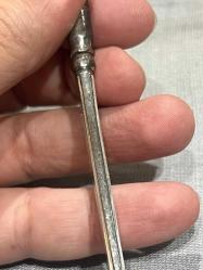 Gümüş potin çekeceği