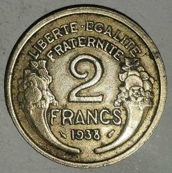 FRANSA 1938       2 FRANK