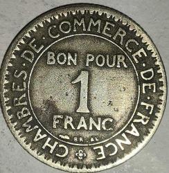 FRANSA 1922  1 FRANK