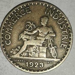 FRANSA 1923  1 FRANK