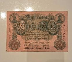 LOT.3 » ALMANYA 50 MARK 1910 ÇT