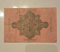 ALMANYA 50 MARK 1910 ÇT