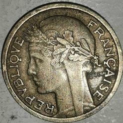 FRANSA 1937  1 FRANK