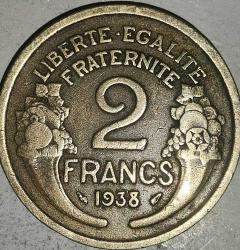 FRANSA 1938   2  FRANK