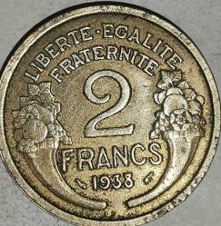 FRANSA 1938   2  FRANK