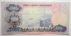1000 Türk Lirası A 39009550  A Serisi 6 Emisyon  1 Tertip Bin  TL