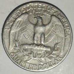 AMERİKA  1965    25 CENT ÇEYREK DOLAR