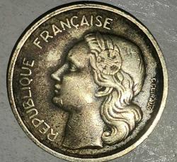 FRANSA 1951  10 FRANK