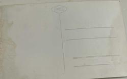 Bir doğum günü kutlamasında önlerinde pasta ile poz veren üç küçük çocuk fotoğrafı.ORİJİNAL SİYAH & BEYAZ 13x7cm EBADINDA - 1940'LAR, 1950'LER, 1960'LAR ve 1970'LER