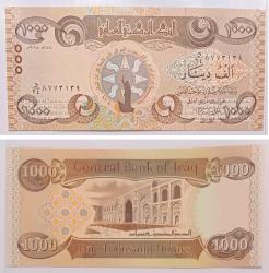 IRAK 1000 DİNAR ÇİL
