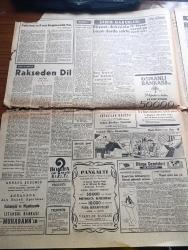 Hürriyet Gazetesi - 13 Ağustos 1955 - Ereğli Ve Zonguldak'ta Demokrat Partililerce Yakalanan Kasım Gülek Zonguldak'ta Zorla Karakola Götürüldü - Boğazda Asma Köprü İle İlgili Tetkiklere Başlanıyor - Kıbrıslı Kızlar Da Harp Okuluna Gitmek İstiyorlar - Tanınmış Film Akılı Cecil B. De Mille 74 Yaşını Kutladı - Amerika Hava Meydanlarını Rus Uçaklarında Açmaya Hazır - Dışarıya Mal İhraç Eden Türk Fabrikası Sümer Toplu Çırçır Fabrikası - Büyük Alman Yazarı Thomas Mann Öldü - Dedektif Nik'in Maceraları Çizgi Roman - Kıbrıslı Rumlar Kitle Halinde Adadan Kaçmaya Başladılar - Günah Yolcusu Aşk Ve Macera Romanı Çizen Faruk Geç - San Marino Seçimlerinde Ölüler de Rey Verecekmiş - Hollywood'dan Niçin Kovuldum Anlatan Simone Silva - Muhabank - 14. Balkan Oyunları Bugün Saat 16.45 te Açılıyor - Galatasaraylılar Kendi Aralarında İddialı Bir Maç Yaptılar - Fatoş Çizgi Roman - Güngörmüşler Çizgi Roman - Gökler Hakimi Gordon Çizgi Roman - Fenerbahçe Dün Bir İdman Daha Yaptı