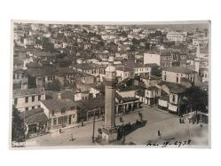 Samsun Saat Kulesi 1938 - Eski fotokart