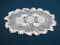 DANTEL - KAHVE TEPSİSİ ÖRTÜSÜ