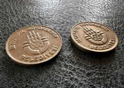 2 ADET İBB ULAŞIM JETONU J28
