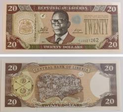 LİBERYA 20 DOLAR ÇİL