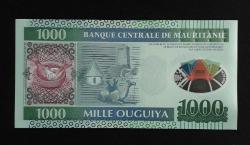 Moritanya 1000 Ouguiya 2014 POLİMER ÇİL KAĞIT PARA