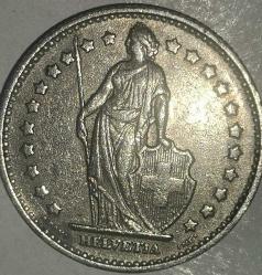 İSVİÇRE 1968   1 FRANK