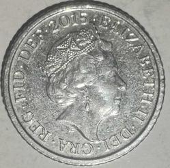 İNGİLTERE 2015   5 PENCE