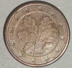 ALMANYA  2004 F    1 EUROCENT