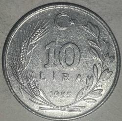 TÜRKİYE  1985   10 LİRA