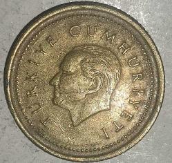 TÜRKİYE 1998   5000  LİRA