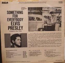 Elvis Presley - Something For Everydody - Plak LP