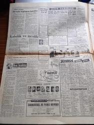 Hürriyet Gazetesi - 26 Aralık 1959 - Piyasada Eksikliği Çekilen Ev Eşyaları İthal Edilecek - Atıf Topaloğlu Dün CHP'den İstifa Etti - Avrupa Pazarı Mevzuunda Çeşitli Görüş Ve Temenniler - Kimse Mecmuası Aleyhine 2 Yeni Tahkikat Açıldı - Brigitte Bardot Yeni Bir Şeki Verecek - Beni Bırakma Aşk Romanı Yazan Harold Robbins Yazı Dizisi - Trafik Kontrolü Sabaha Kaşar Devam Edecek - Dedektif Nik'in Maceraları Çizgi Roman - Turkuaz Gazinosu Programı - İstanbul'da Bugün Sinema Tiyatro Programı - Dünyanın En Kudretli İstihbarat Servislerini İdare Eden Adam Allen Dulles - Sinema Karaborsacılarının 3 Aylık Karı 630 Bin Lira - Yolumuz Ayrılıyor Aşk Ve Macera Romanı Çizen Faruk Geç - Dosyamdaki Hollywood Yazan Jerry Giesler Yazı Dizisi - Yılların Ardından Yazan Muazzez Tahsin Berkand Yazı Dizisi - Belinda Lee İle Philippo Kesiminin Gürültülü Aşk Macerası Sona Erdi - Fenerbahçe Bugün  Saat 18.10 da Yurda Dönüyor - Namağlup Beşiktaş Bugün Gençlerbirliği İle Oynuyor - Fatoş Çizgi Roman - Güngörmüşler