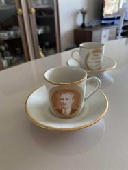 Vintage Atatürk Kahve Fincan Seti