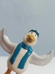 Vintage 1991 - Disney Rescuers Bullyland  Kurtarıcılar Wilbur McDonalds Figür Oyuncak - Nadir