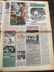 MİLLİYET SPOR GAZETESİ - 14 KASIM 1973-fazlı arınç-alman futbol Ligi-Arif Nusret say-Aziz Çöl-Tuğrul’u milli takım-bülent oral-Ergün emek-Nezih alkış-Türkiye liginde sonuçlar ve puan durumu-Göztepe-Dünya Kupası’ndaki son maçımız-iki jimnastikçi kız-İranlı Yüzücüler-Müjdat gezen-Reha eruş-vasil aleksiev -Fenerbahçe-İskender Songur-Hatayspor-üçüncü ligde liderler yerini koruyor-Samsunspor-Kamuran Sümercan-lester piggotu -Yavuz Bayraktar-Yavuz üzgün-Nurhan Aydın-Oğuz Tongsir