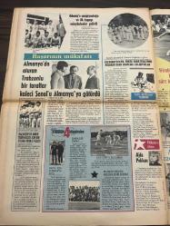 MİLLİYET SPOR GAZETESİ - 27 HAZİRAN 1973-transferin gözdeleri-nezih alkış-dünyanın en büyük atleti-halterde Amerika’nın işi-yılın menajeri-mükafat gezisi-iki eski Kasımpaşalı hazım ve Recep-Mithat bayrak-Fenerbahçe-Fuzi Selami-prof tözüm-tirespor -Eskişehirspor-Malatya-eski muhafız gücü-ortaç koleji şampiyon-Balıkesirli mahmut-Ali İhsan karayiğit-Kemal Gülçelik -Necati karakaya-Yavuz Bayraktar-kız karateciler-erkek gazeteciler-Almanya’da oturan Trabzonlu bir taraftar-Balıkesir’de minik öğrenciler-Ajda Pekkan-Ödemiş şampiyonlığu-milli takımın en genç güreşçisi-minik Beşiktaşlılar-tekvando Şampiyonası-balkan atıcılık Şampiyonası-Maraş‘ta kara kucak-İsmet iraz