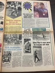 MİLLİYET SPOR GAZETESİ - 27 HAZİRAN 1973-transferin gözdeleri-nezih alkış-dünyanın en büyük atleti-halterde Amerika’nın işi-yılın menajeri-mükafat gezisi-iki eski Kasımpaşalı hazım ve Recep-Mithat bayrak-Fenerbahçe-Fuzi Selami-prof tözüm-tirespor -Eskişehirspor-Malatya-eski muhafız gücü-ortaç koleji şampiyon-Balıkesirli mahmut-Ali İhsan karayiğit-Kemal Gülçelik -Necati karakaya-Yavuz Bayraktar-kız karateciler-erkek gazeteciler-Almanya’da oturan Trabzonlu bir taraftar-Balıkesir’de minik öğrenciler-Ajda Pekkan-Ödemiş şampiyonlığu-milli takımın en genç güreşçisi-minik Beşiktaşlılar-tekvando Şampiyonası-balkan atıcılık Şampiyonası-Maraş‘ta kara kucak-İsmet iraz