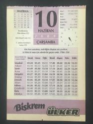 10 HAZİRAN 2009 -TAKVİM YAPRAĞI-DOĞUM GÜNÜ HEDİYESİ-ÜLKER TAKVİMİ,SİLİSTRE MÜDAFASI,1829,2.BEYAZITIN VEFATI 1512,T.C JANDARMA KOMUTANLIĞININ KURULUŞU 1930,YÜZ İFADESİ,ÇOCUĞUNUZUN İSMİ,YOKSULLUK MALI,GEMİLERİN YENİ YARDIMCISI
