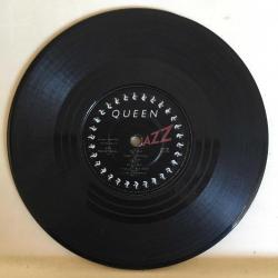 Magnet / Bardak altlığı / Plak şeklinde / 10,5 cm. / Queen Jazz