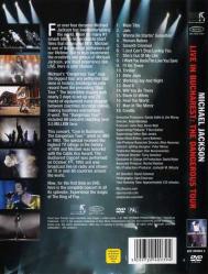 MICHAEL JACKSON Live In Bucharest: The Dangerous Tour DVD