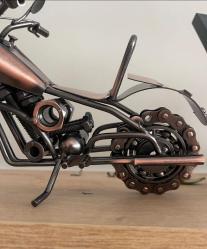 Metal obje motosiklet