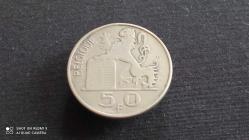 50  FRANK  1949. BELÇİKA  (GÜMÜŞ)
