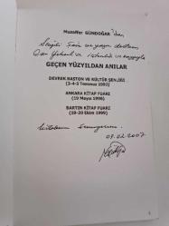 GEÇEN YÜZYILDAN ANILAR Devrek - Ankara - Bartın [İthaflı-İmzalı]