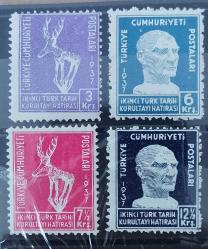 LOT.17 » 1937 İKİNCİ TARİH KURULTAYI MNH